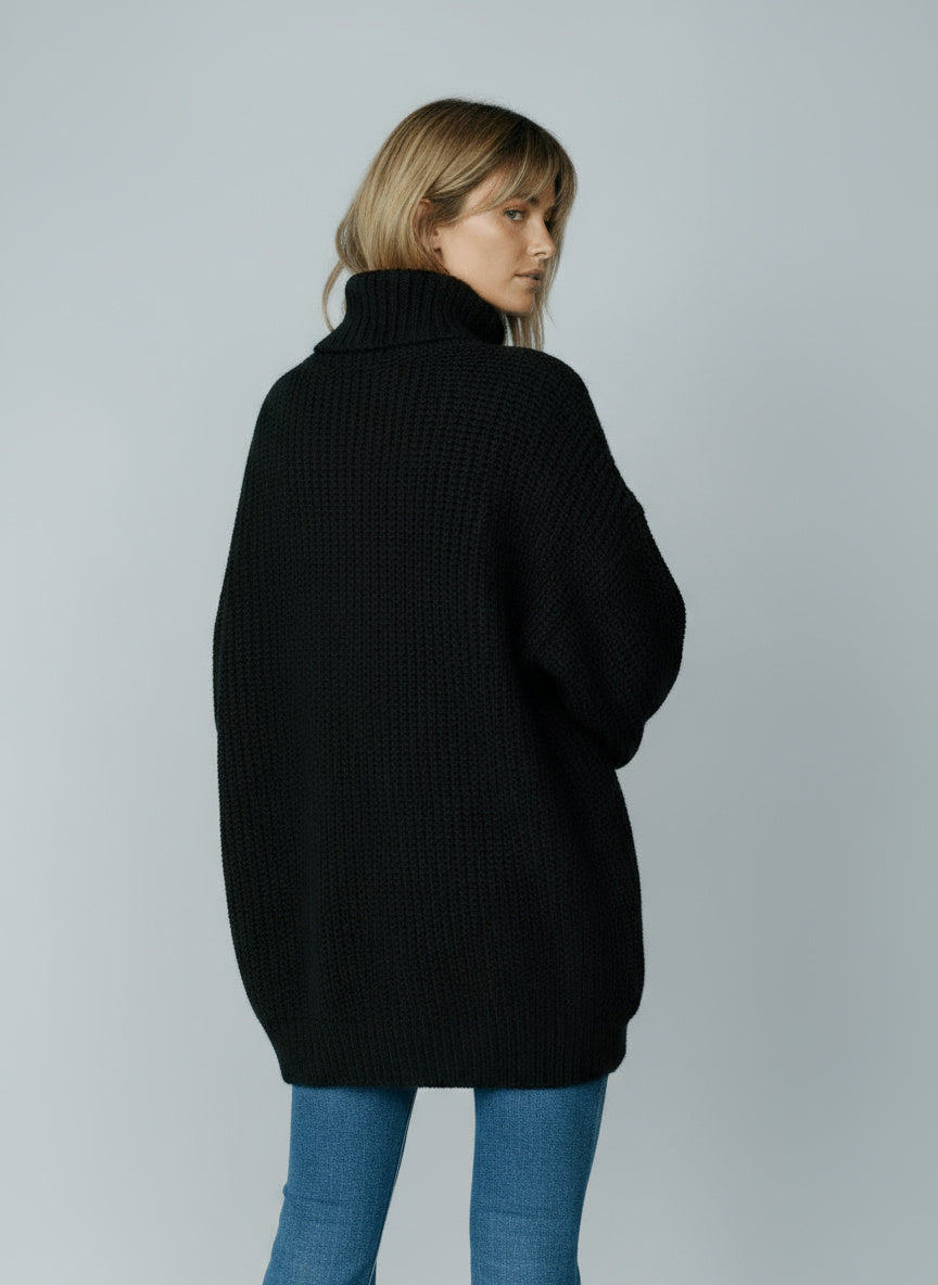 Amara Cashmere Sweater - Unisex in purple