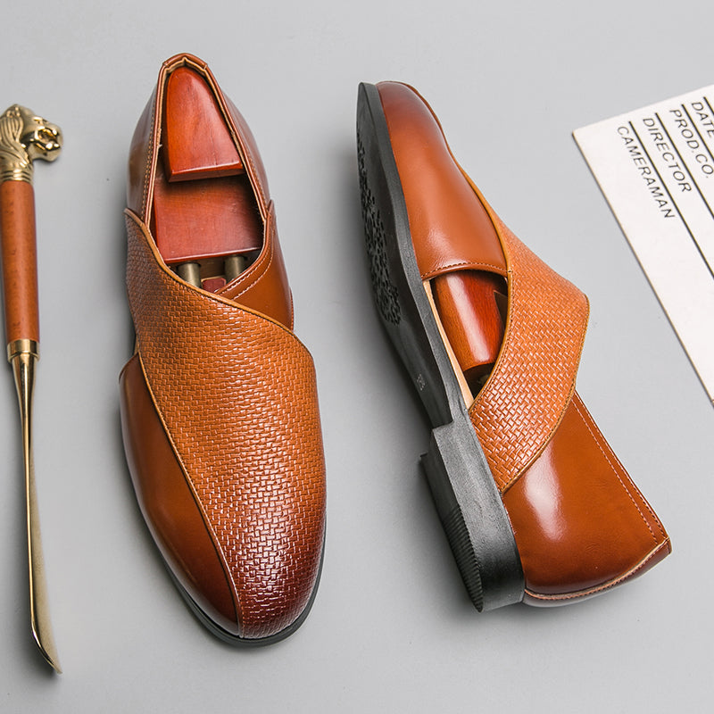 Oscar Leather Loafers - Men's