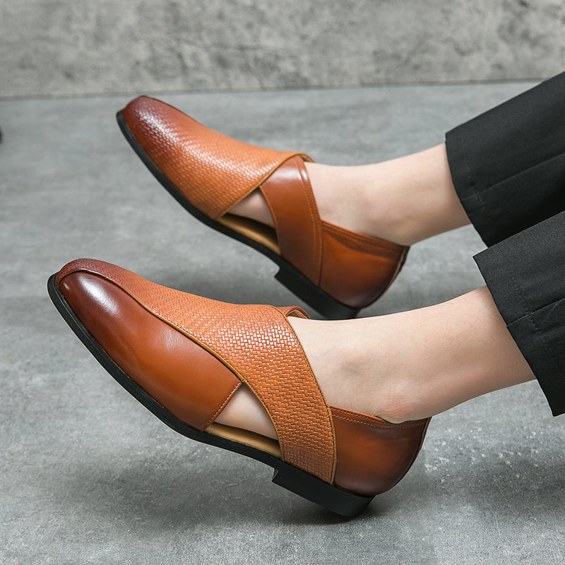 Oscar Leather Loafers - Men's in brown