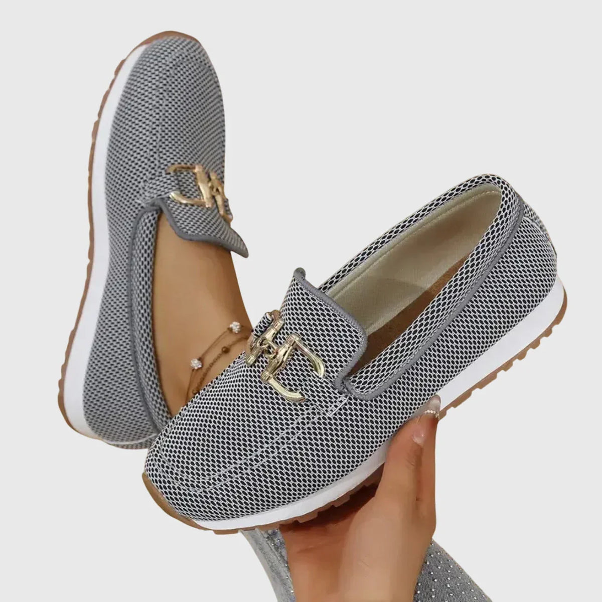 Wren Slip-On Sneakers - Unisex in beige