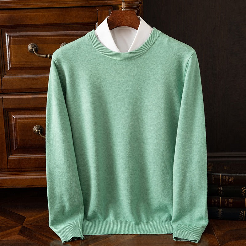 Pemberton Cashmere Sweater - Unisex in blue