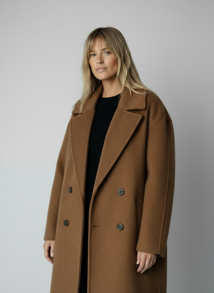 Cotton Harper Coat - Women's in blue