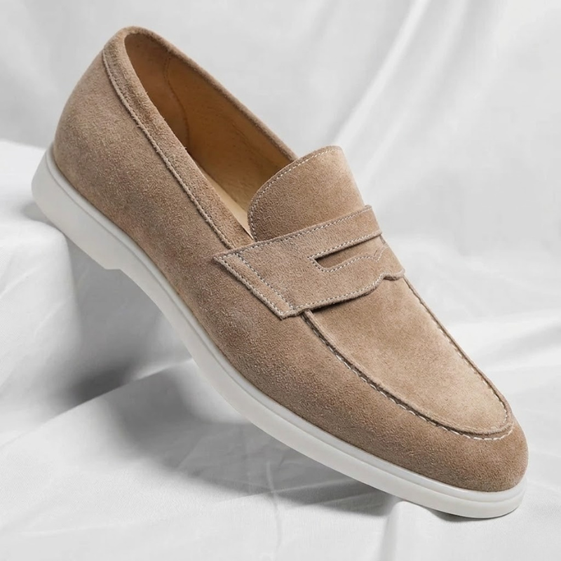 Bancroft Suede Loafers - Men's