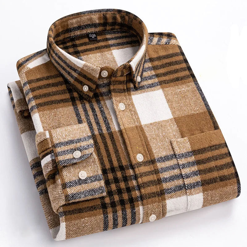 Fletcher Brushed Shirt - Men's in red