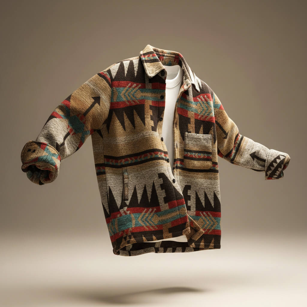 Ashton Wool Jacket - Men's in dark brown
