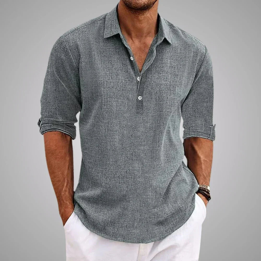 Gideon Shirt - Unisex in blue