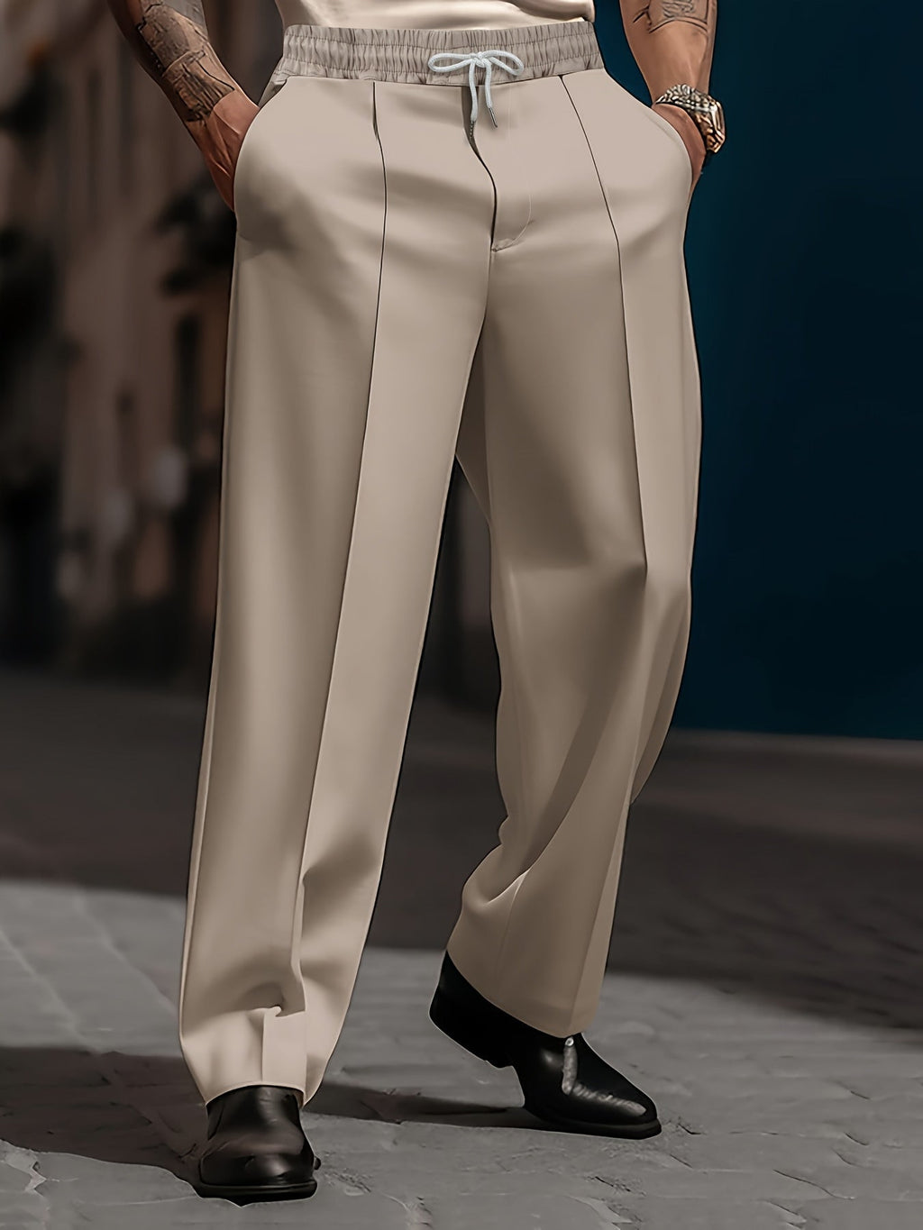 Branford Relaxed Pants - Unisex in khaki