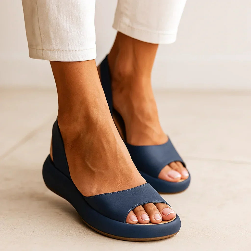 Everley Open Sandals - Women's in yellow