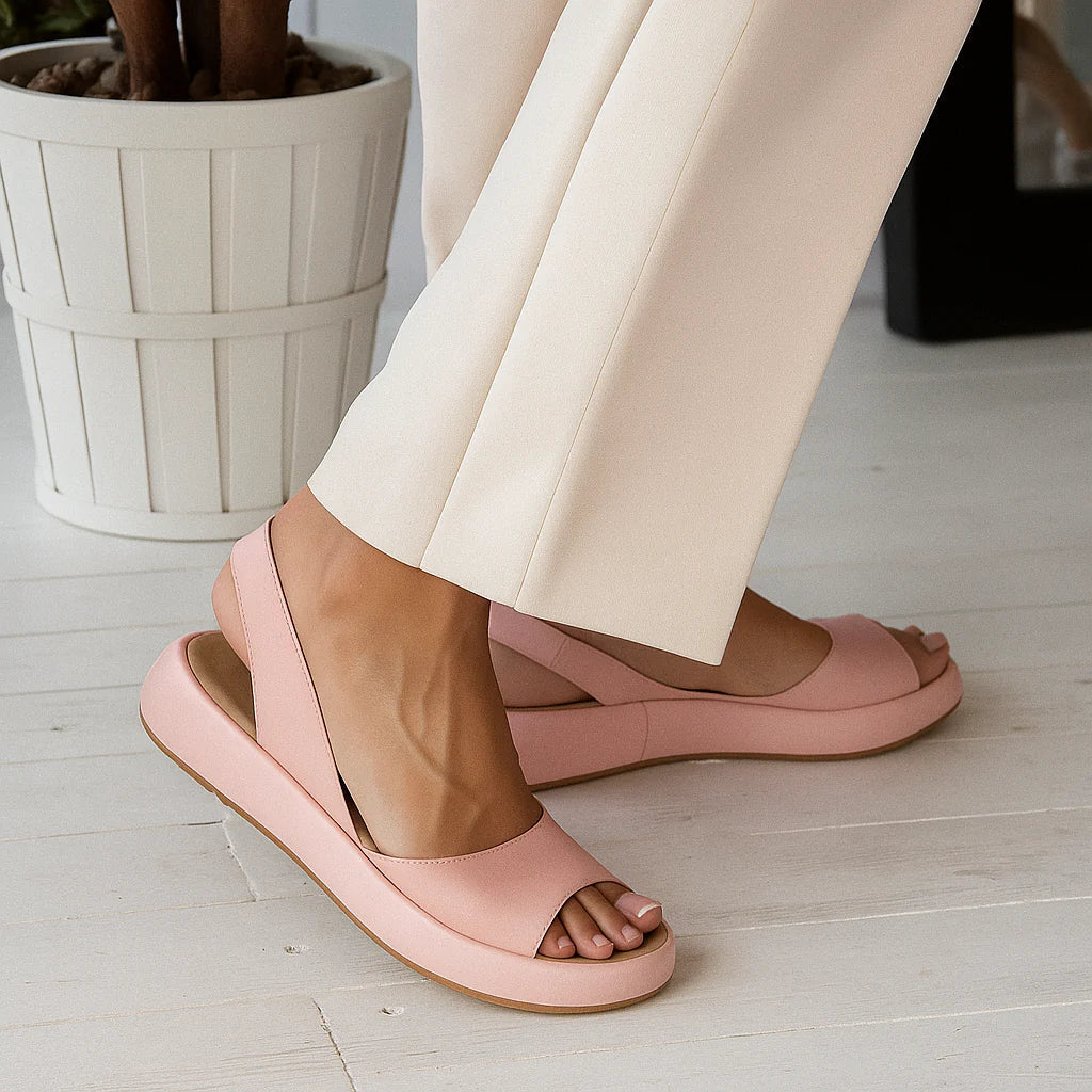 Everley Open Sandals - Women's in yellow