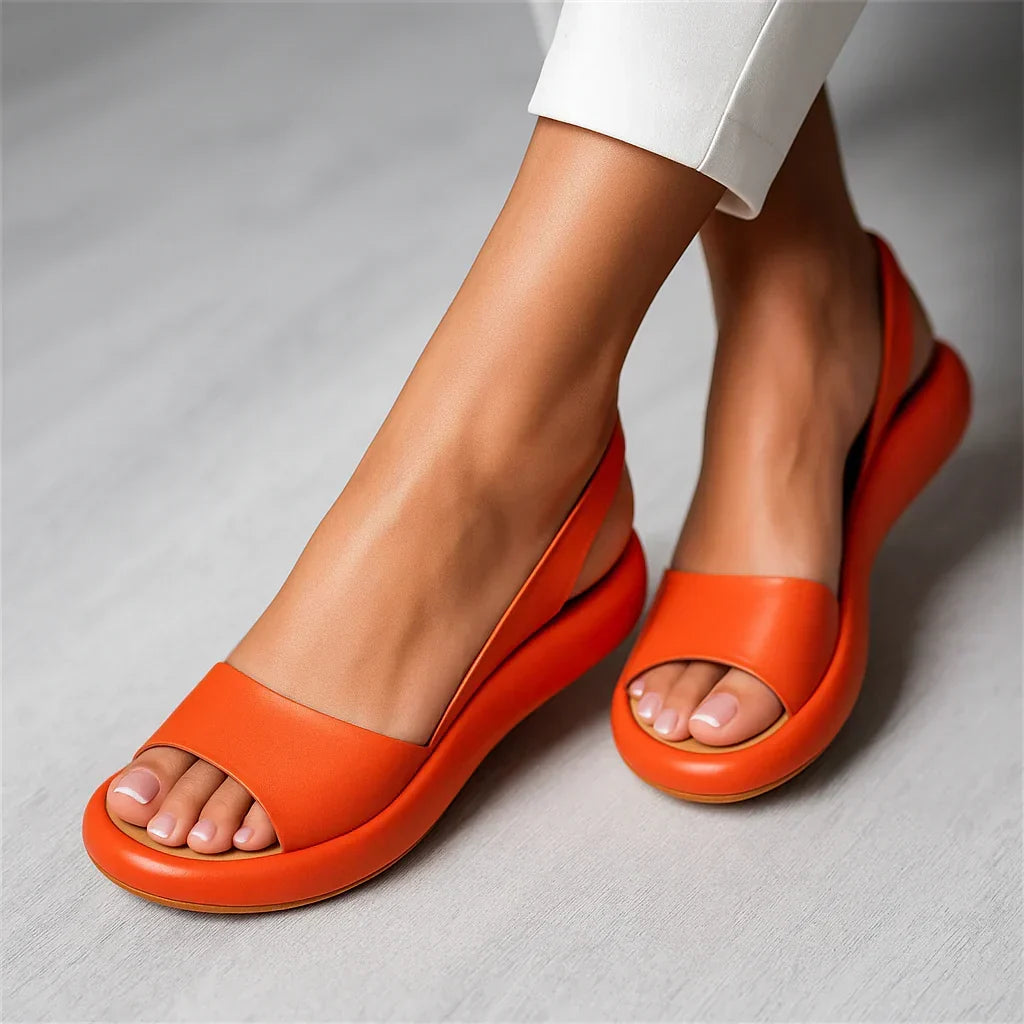 Everley Open Sandals - Women's in yellow