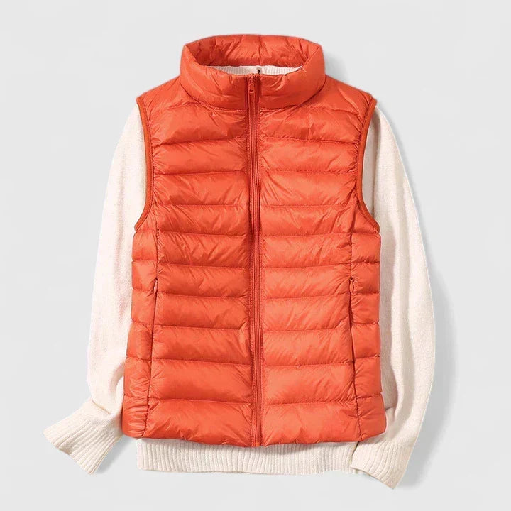 Doris Lightweight Gilet - Women's in beige