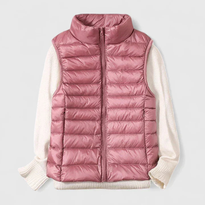 Doris Lightweight Gilet - Women's in beige