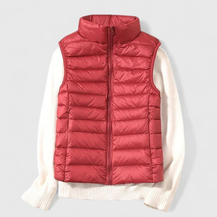 Doris Lightweight Gilet - Women's in beige