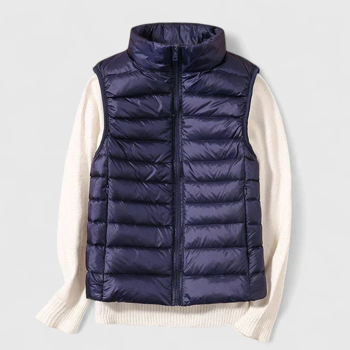 Doris Lightweight Gilet - Women's in light blue