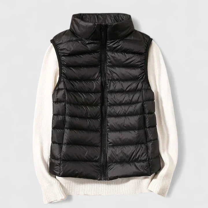 Doris Lightweight Gilet - Women's in beige