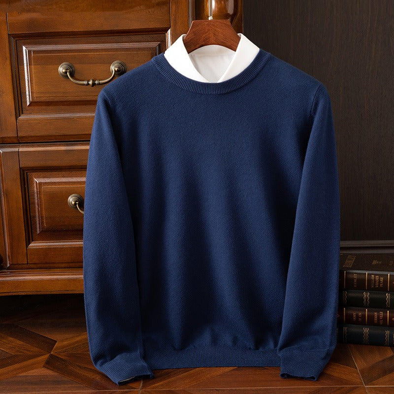 Pemberton Cashmere Sweater - Unisex in blue