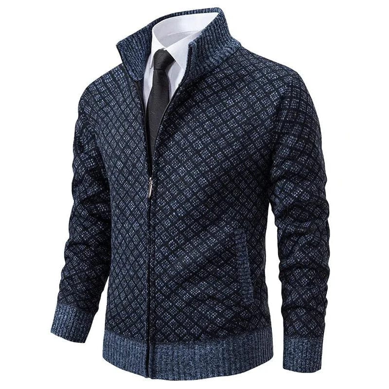 Montem Zip Sweater - Unisex in gray