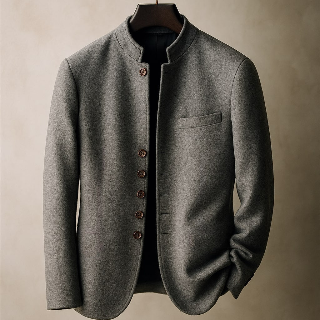 Remington Wool Jacket - Unisex in gray