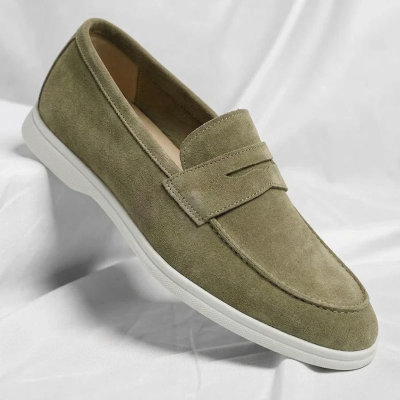 Bancroft Suede Loafers - Men's