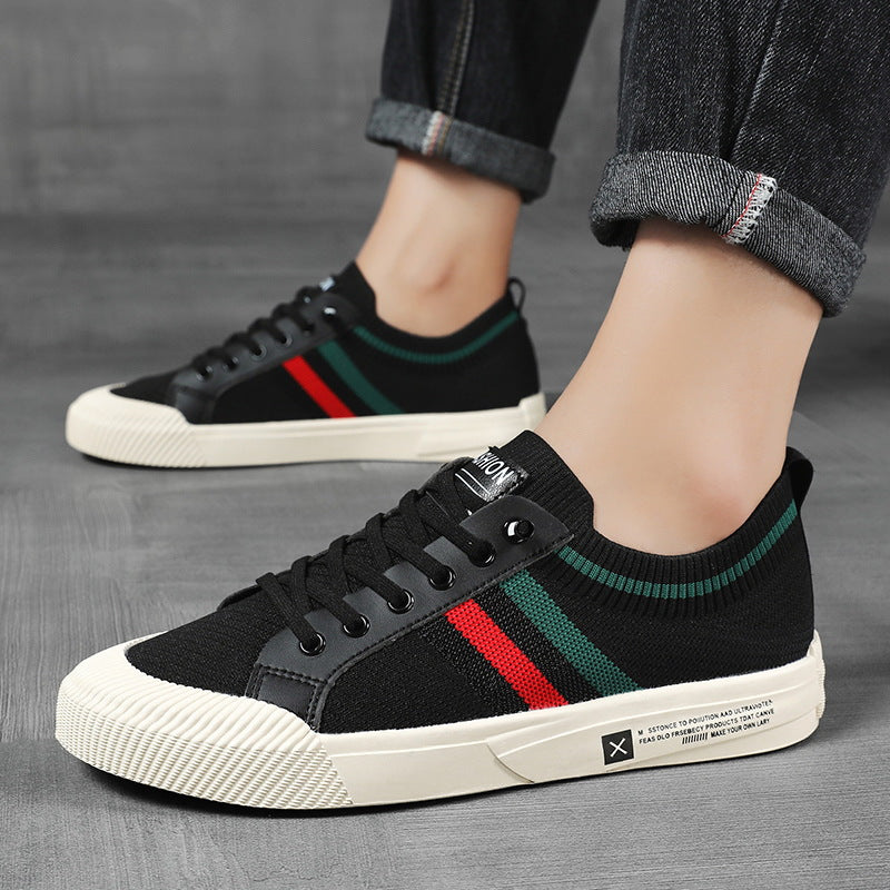Riviera Knit Sneakers - Men's in beige