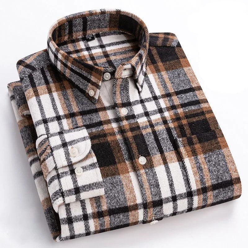 Fletcher Brushed Shirt - Men's in black