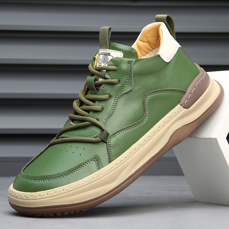 Alberti Leather Sneakers - Men's