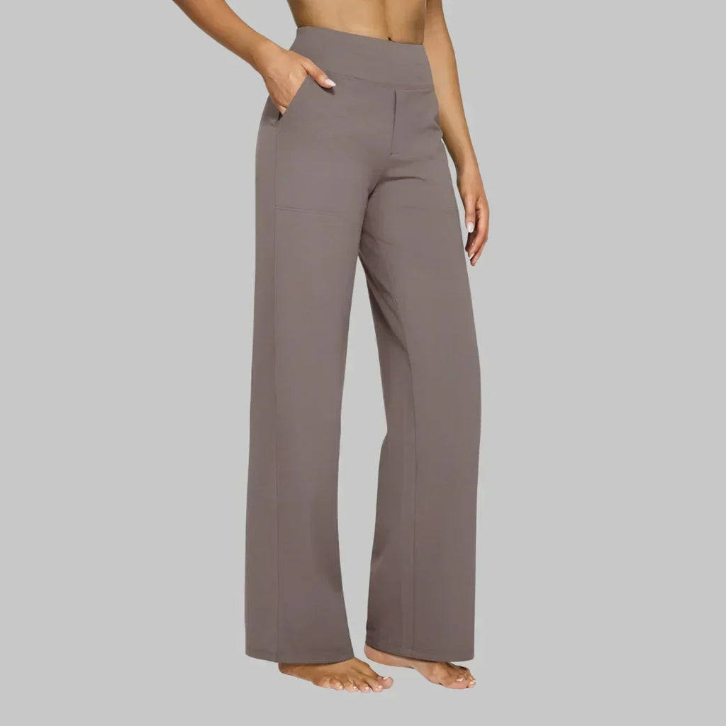 Vivienne Stretch Pants - Unisex in white