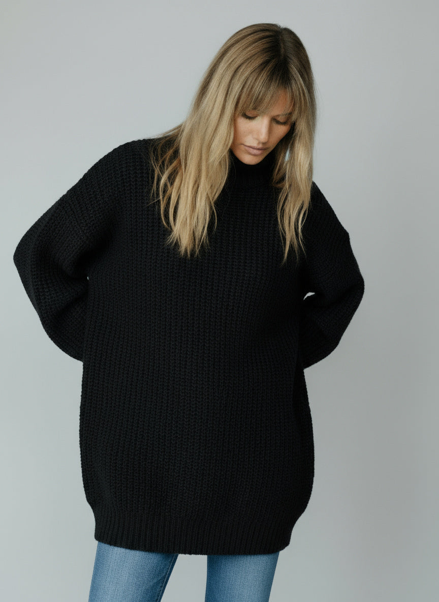 Amara Cashmere Sweater - Unisex in purple