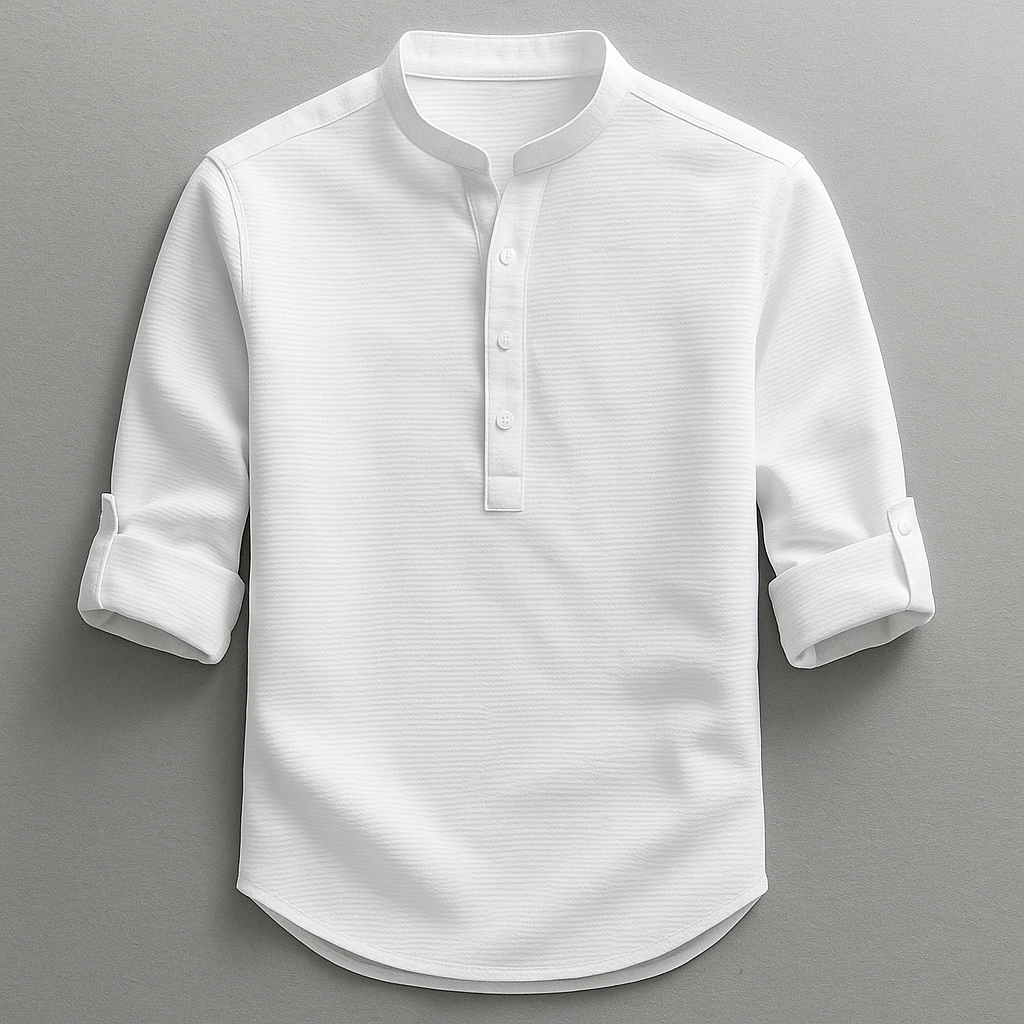 Felix Henley Shirt - Men's in blue