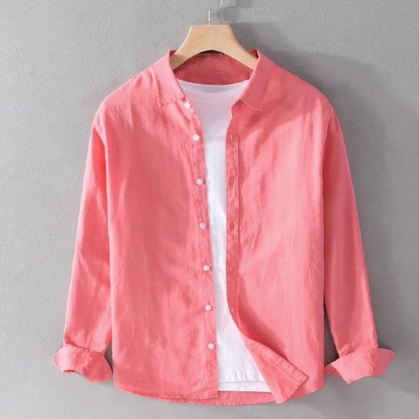 Palermo Cotton Shirt - Unisex in navy
