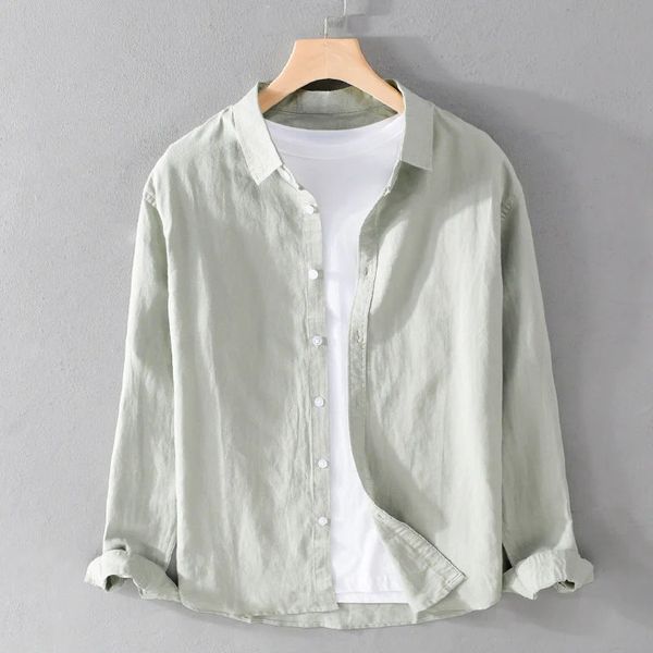 Palermo Cotton Shirt - Unisex in navy