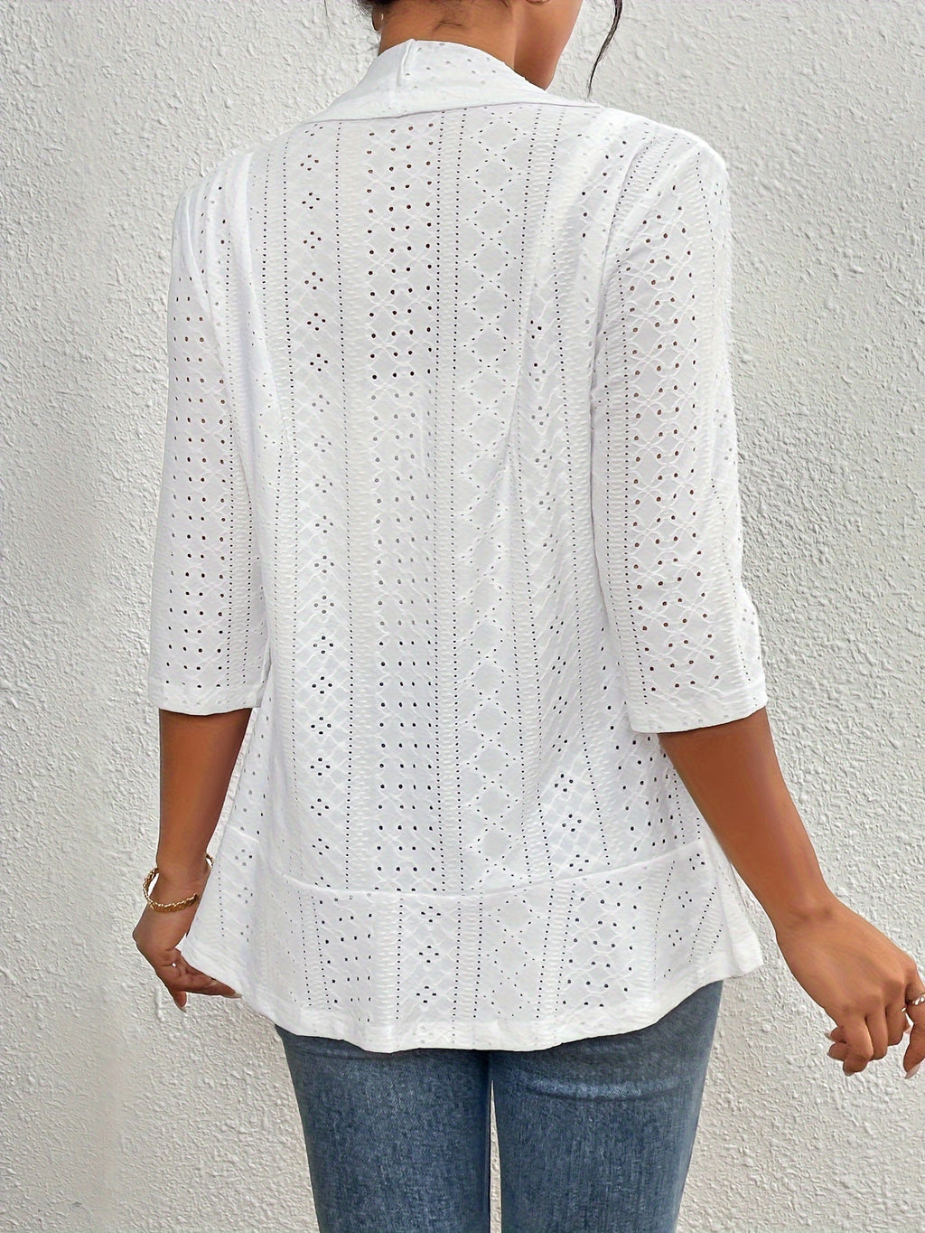 Denim Sasha Kimono - Women's in white