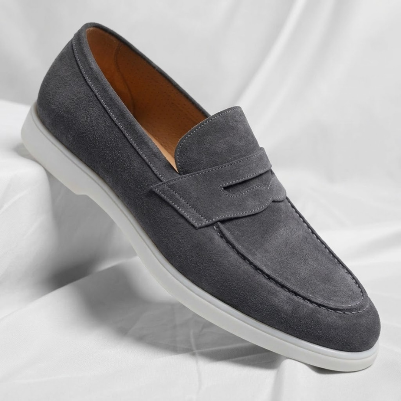 Bancroft Suede Loafers - Men's