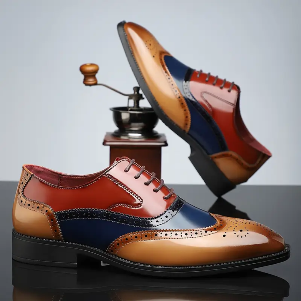 Rhodes Vintage Brogues - Men's in multicolor
