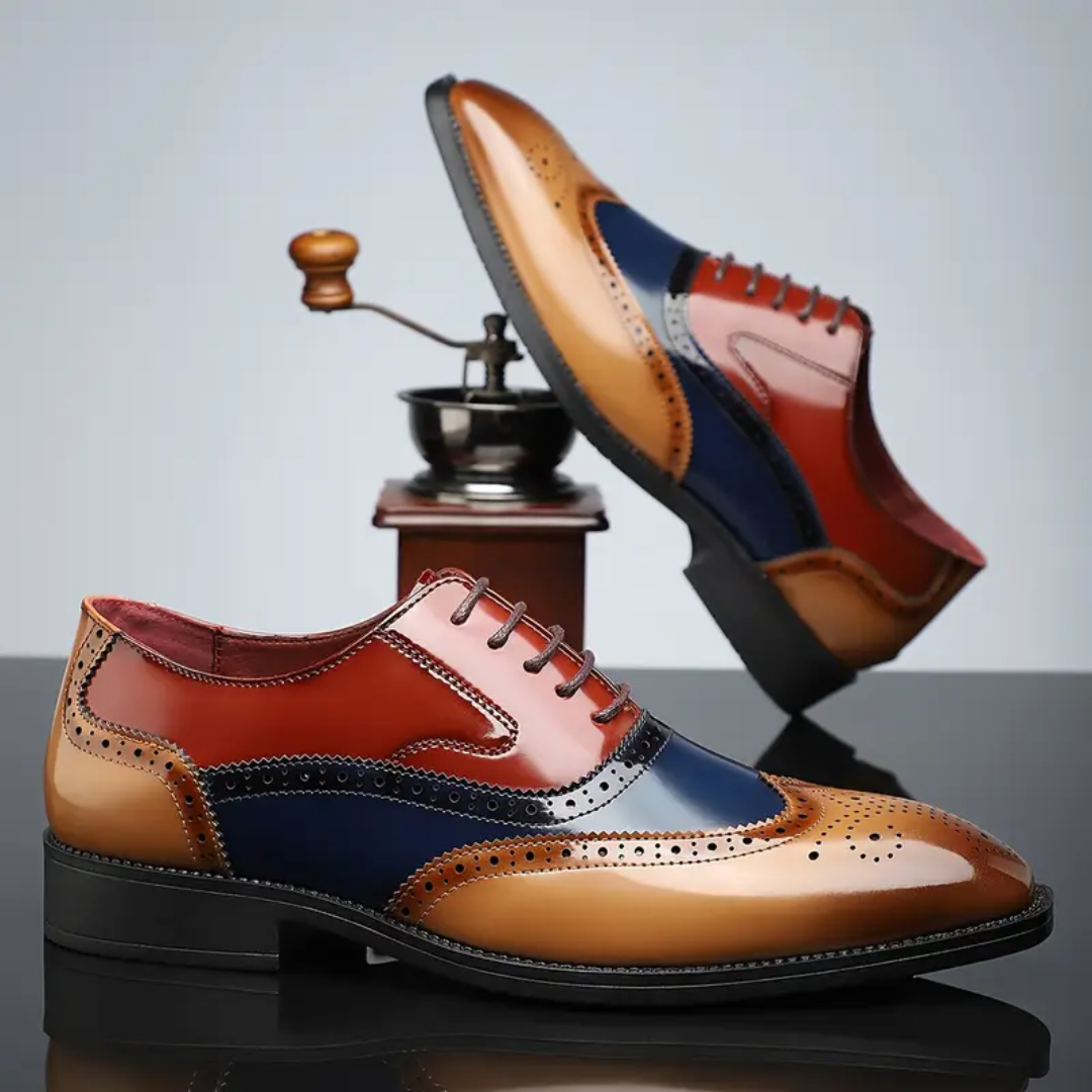 Rhodes Vintage Brogues - Men's in multicolor