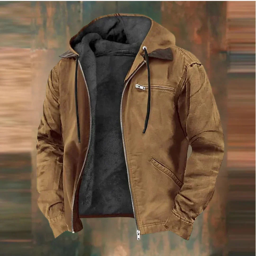 Oscar Wool Coat - Unisex in brown