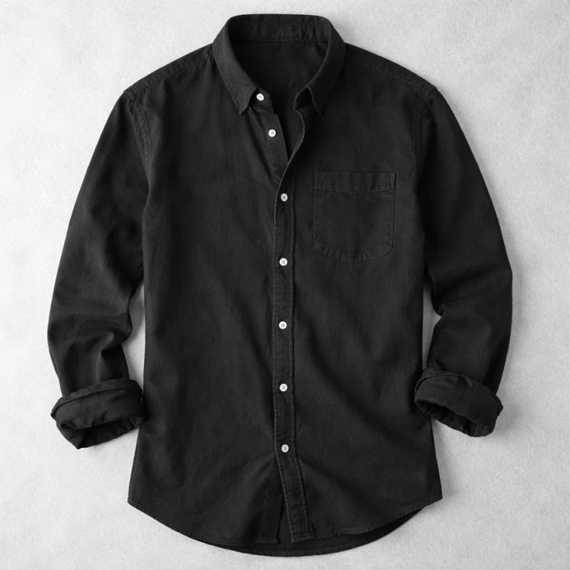 Cotton Owen Oxford Shirt - Unisex in blue