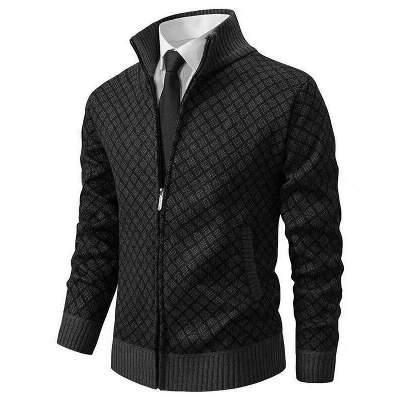 Montem Zip Sweater - Unisex in gray