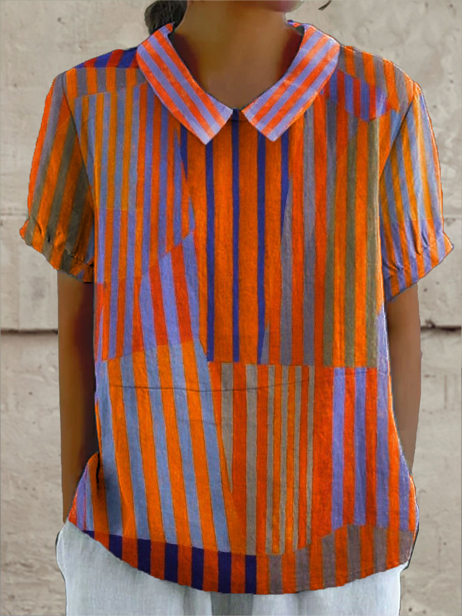 Nina Striped Shirt - Women's in multicolor