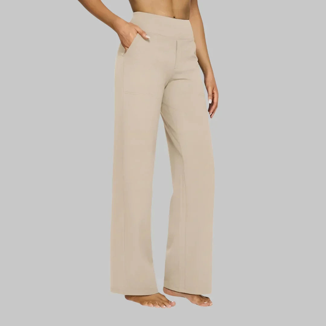 Vivienne Stretch Pants - Unisex in black