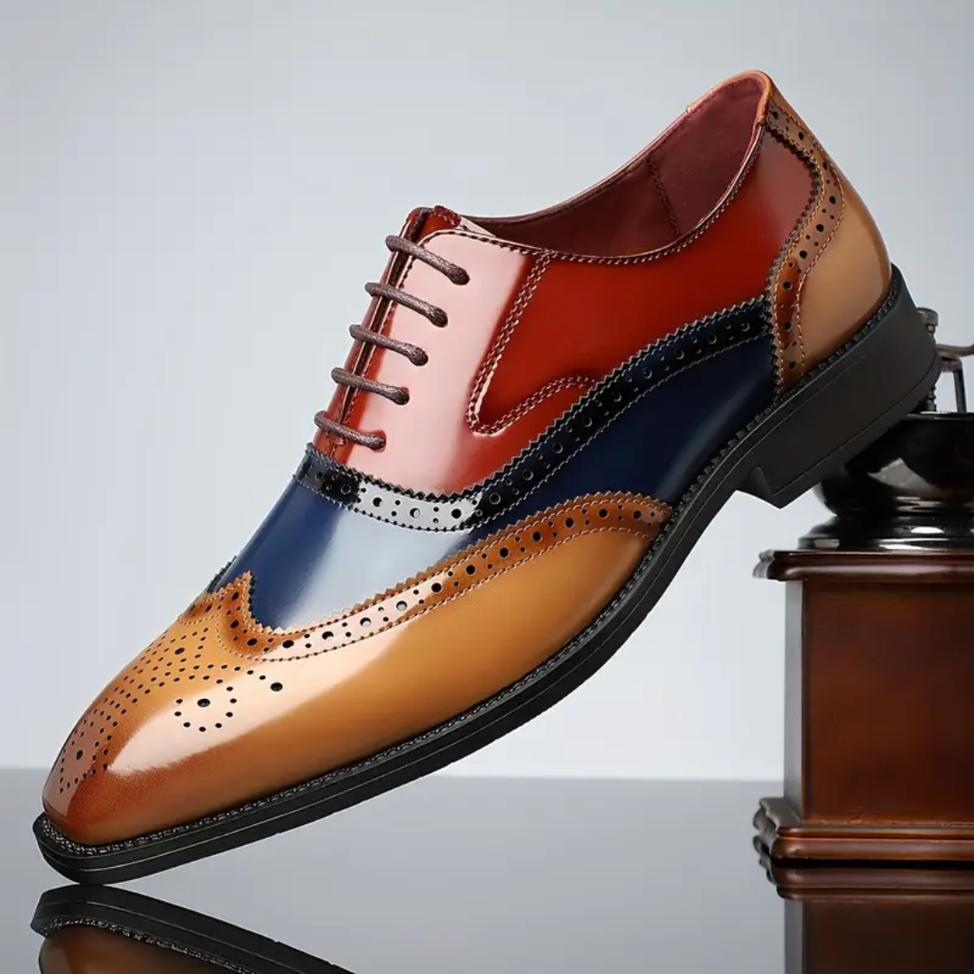 Rhodes Vintage Brogues - Men's in multicolor