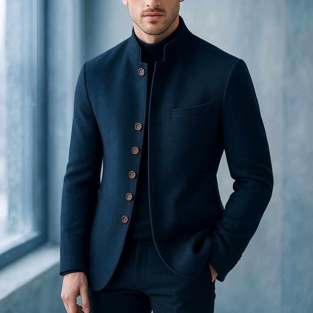 Remington Wool Jacket - Unisex in gray