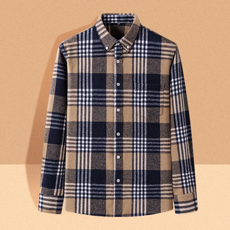 Fletcher Brushed Shirt - Men's in red