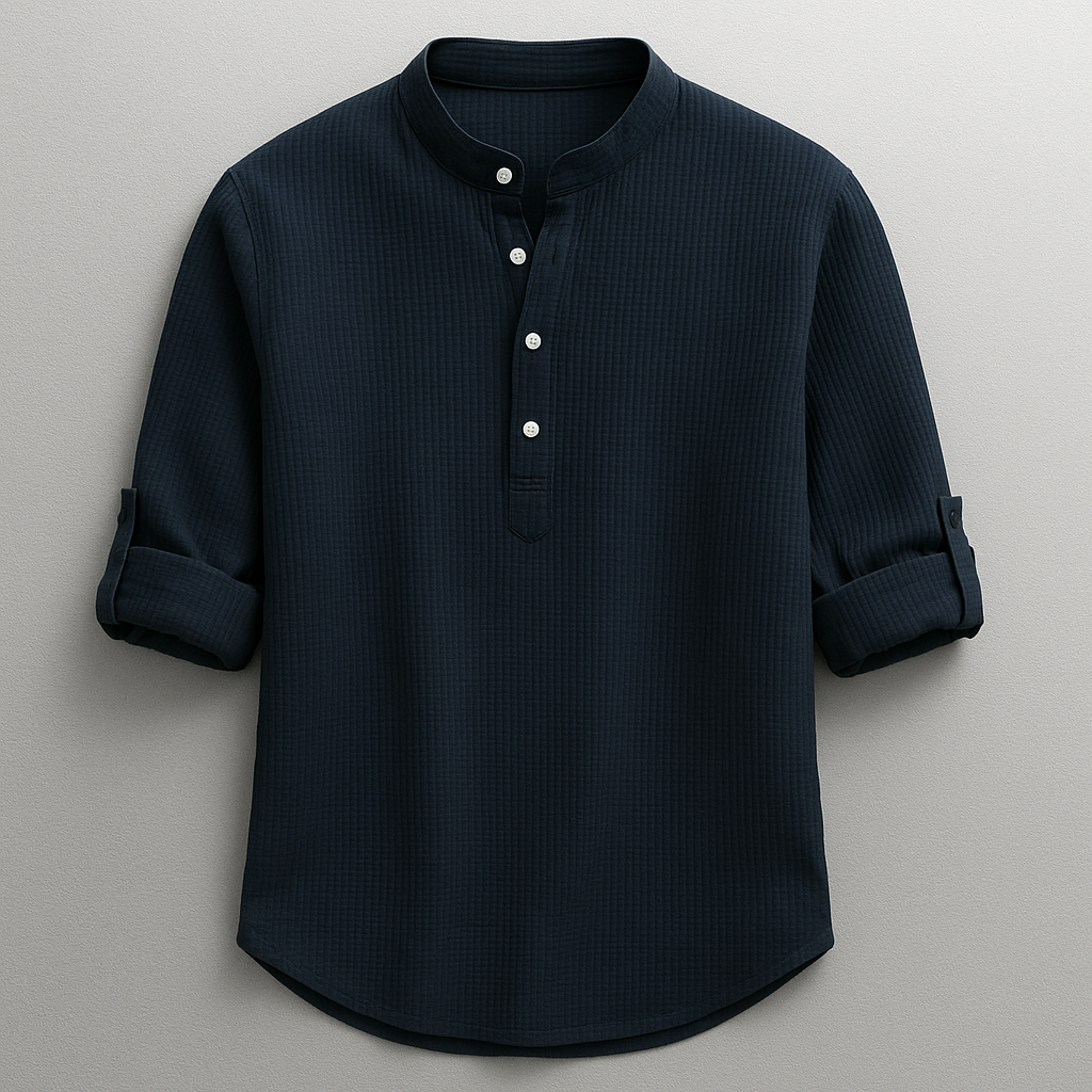 Felix Henley Shirt - Men's in blue