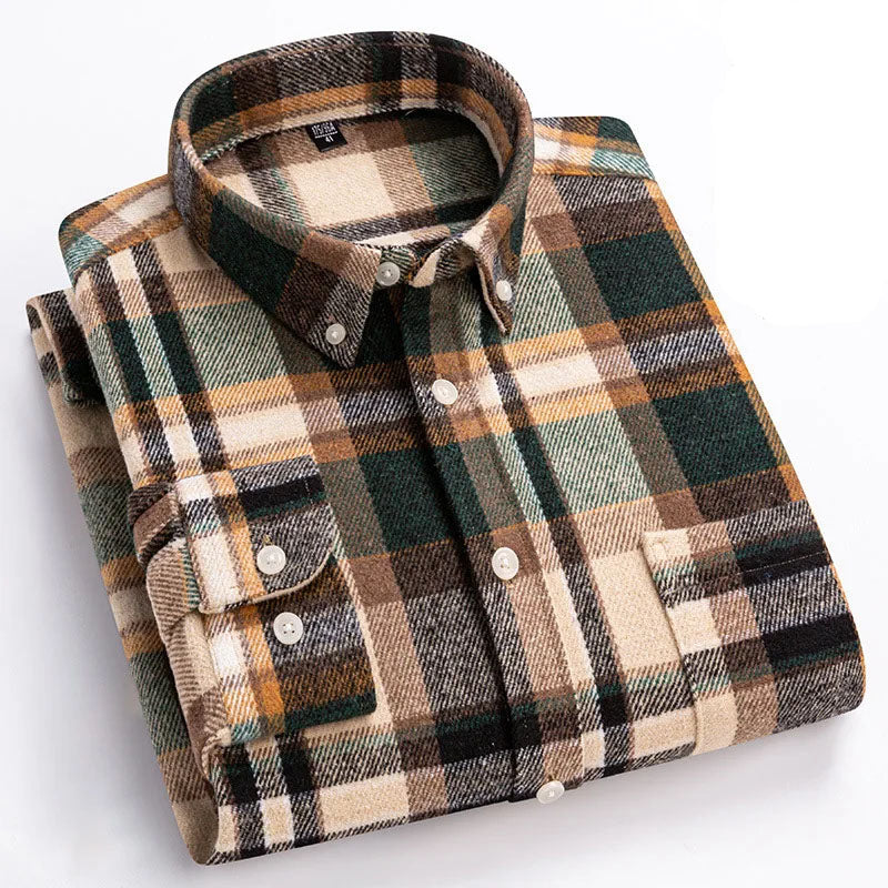 Fletcher Brushed Shirt - Men's in black