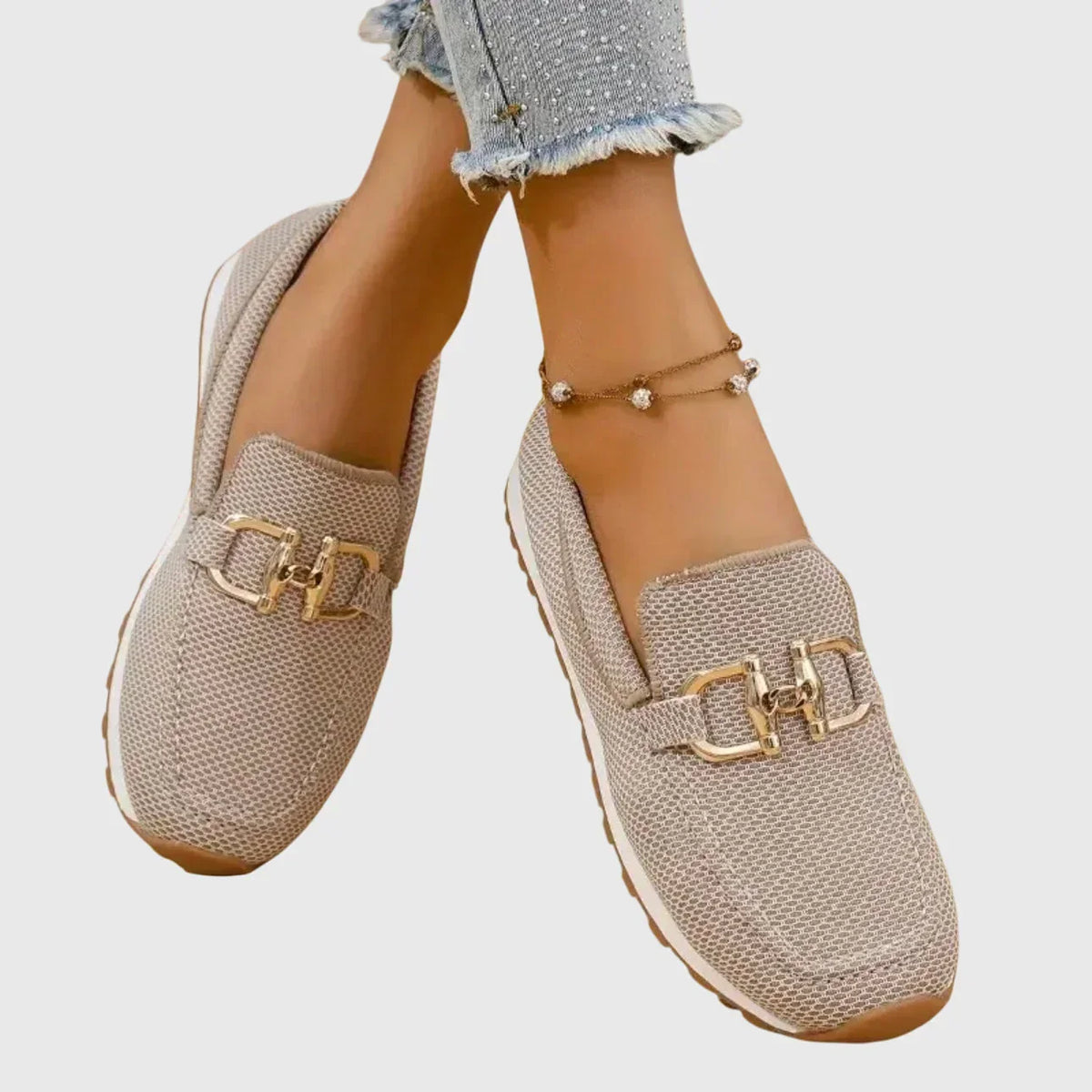 Wren Slip-On Sneakers - Unisex in beige