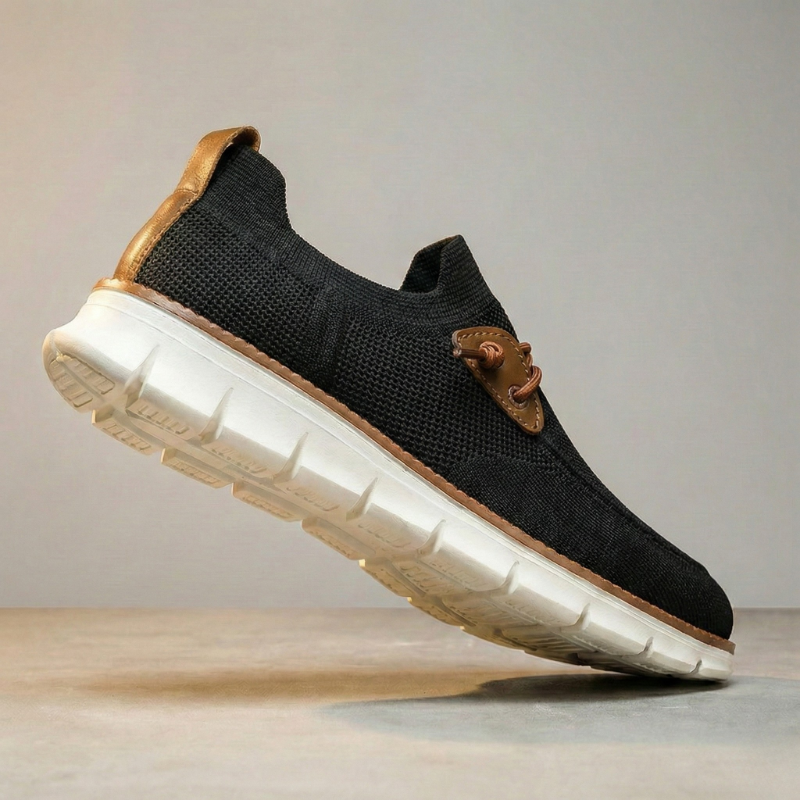 Belmont Air-Knit Sneakers - Men's in khaki