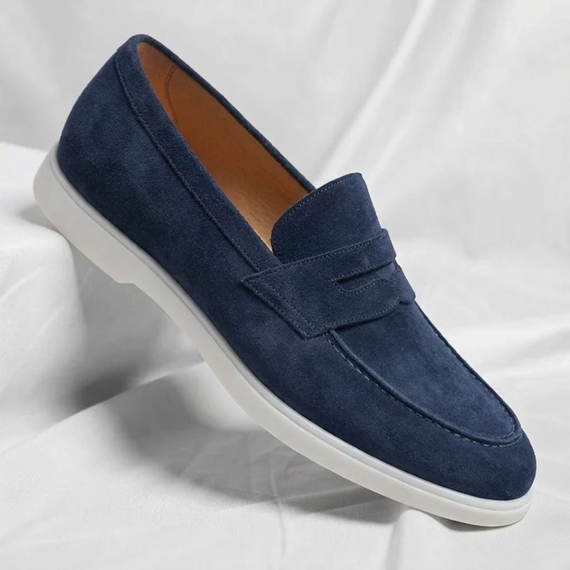 Bancroft Suede Loafers - Men's