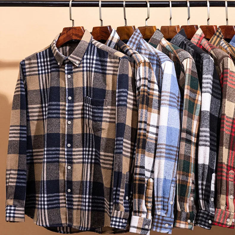 Fletcher Brushed Shirt - Men's in black