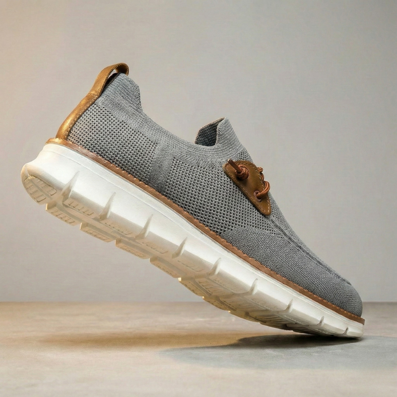 Belmont Air-Knit Sneakers - Men's in khaki